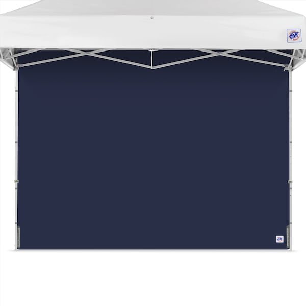 E-Z Up TAA Compliant Sidewall, 8' W x 8' H, Navy Blue SWP3FXT8NB - main